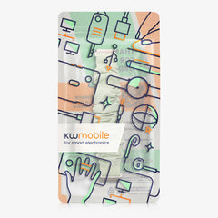 kwmobile Ersatz Armband kompatibel mit Garmin vivoactive 6 / vivoactive 5 / active 5 - Smartwatch Scrunchie Haargummi