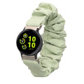 kwmobile Ersatz Armband kompatibel mit Garmin vivoactive 6 / vivoactive 5 / active 5 - Smartwatch Scrunchie Haargummi Design Pastellgrün - Innenmaße 14 - 19 cm Pastellgrün  [dsg02]