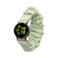 kwmobile Replacement Strap Compatible with Garmin vivoactive 6 / vivoactive 5 / active 5 - Smartwatch Scrunchie Hair Tie Design - Inner Dimensions 14 - 19 cm