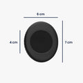 kwmobile Ear Pads for Sennheiser HD2.01 / HD2.20S / HD2.30I / HD2.30G Replacement Earpads Headphone Replacement Parts Over Ear Headphones
