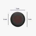 kwmobile Ear Pads for Plantronics Voyager UC B825 Earpads Replacement Ear Cushion Headphone Spares Headset Replacement Pads Over-Ear Headphones