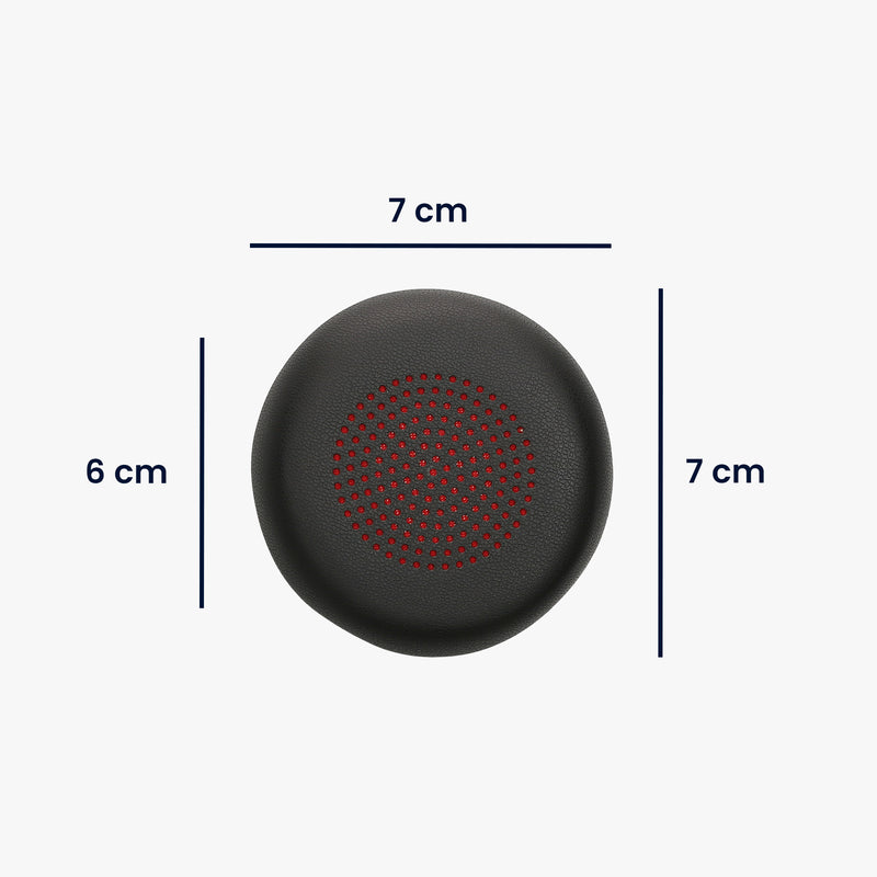 kwmobile Ear Pads for Plantronics Voyager UC B825 Earpads Replacement Ear Cushion Headphone Spares Headset Replacement Pads Over-Ear Headphones