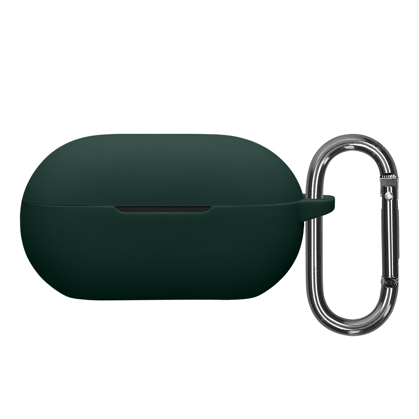 kwmobile Hülle kompatibel mit Beats Solo Buds Kopfhörer - Silikon Schutzhülle Etui Case Cover Schoner in Dunkelgrün Dunkelgrün  