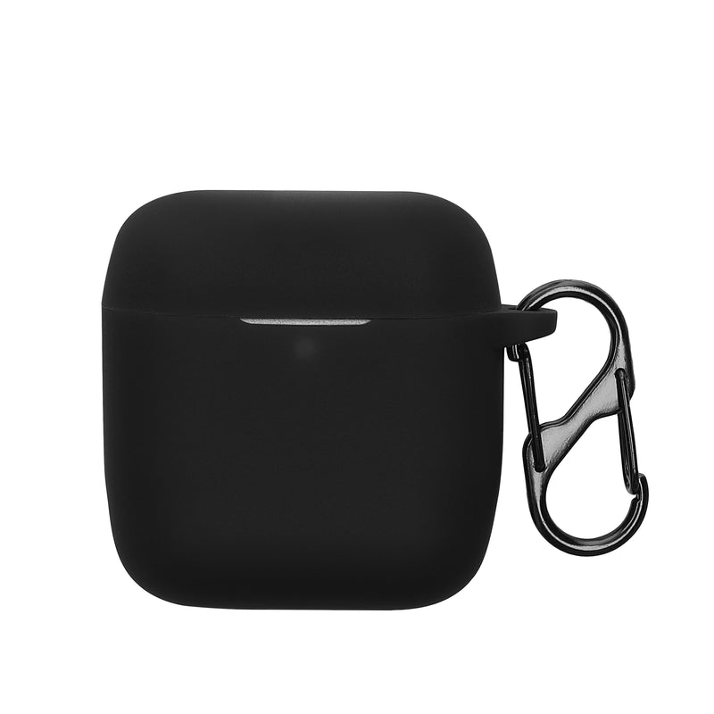 kwmobile Hülle kompatibel mit Marshall Minor IV / Minor 4 Kopfhörer - Silikon Schutzhülle Etui Case Cover Schoner in Schwarz Schwarz  