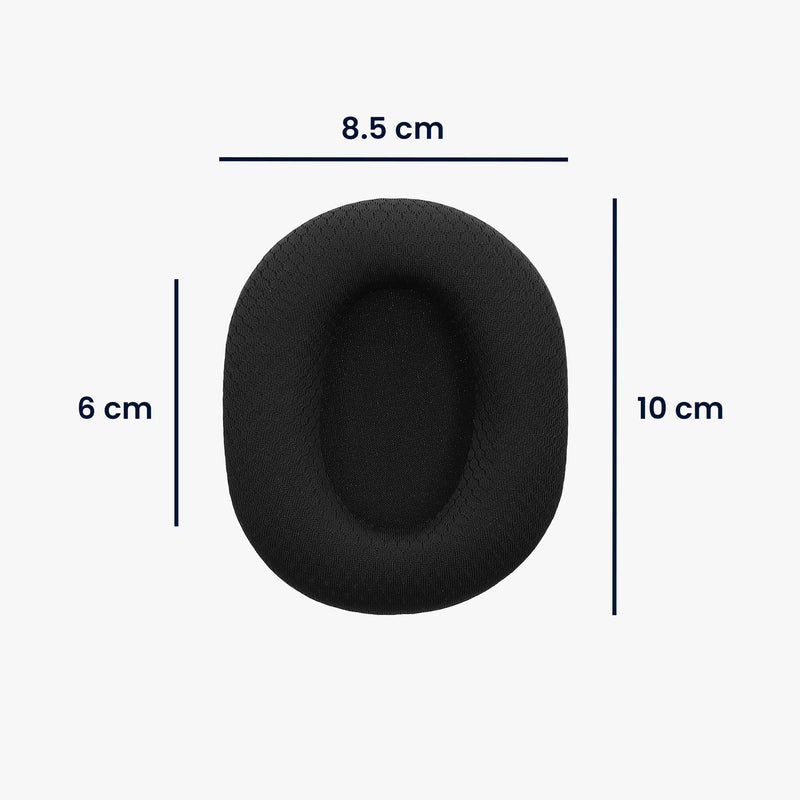 kwmobile Ear Pads for Razer BlackShark V2 Pro (2023) Earpads Replacement Ear Cushions Headphone Spare Parts Headphone Replacement Pads for Over-Ear Headphones