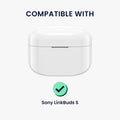 kwmobile Case Compatible with Sony LinkBuds S with Loop