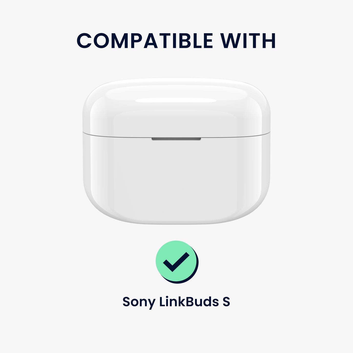 kwmobile Case Compatible with Sony LinkBuds S with Loop