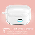 kwmobile Case Compatible with Sony LinkBuds S with Loop