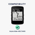 kwmobile Case Compatible with Bryton Rider 460 / R460 - Protective Cover