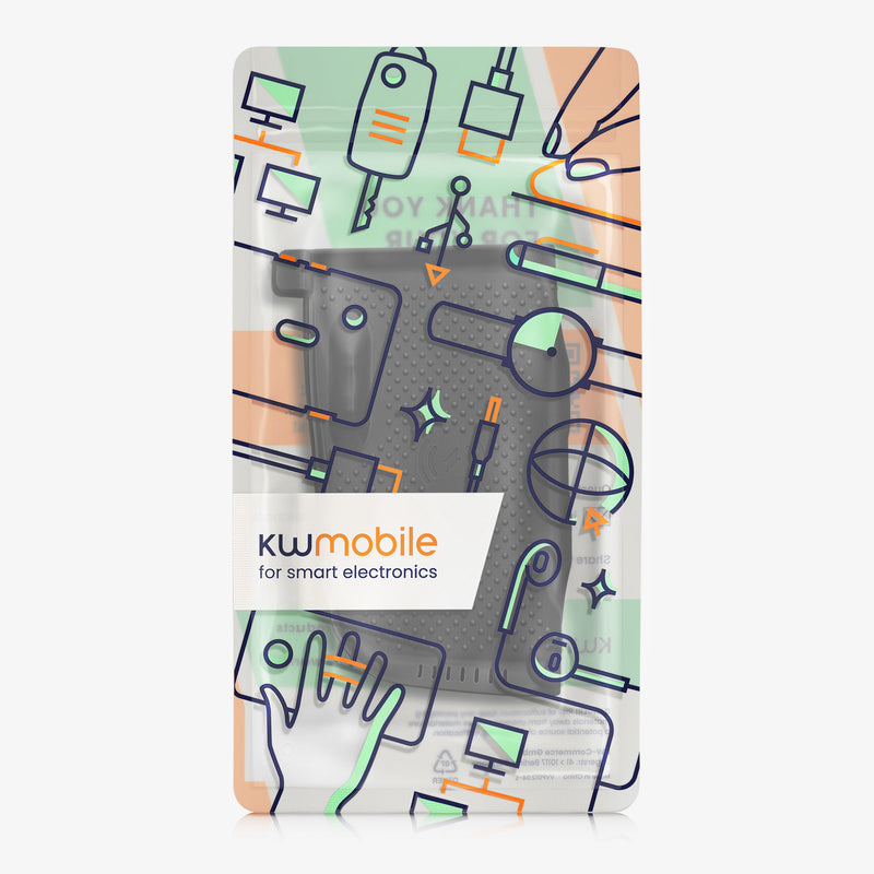 kwmobile Wireless Charger Panel Protective Cover for Tesla Model Y / Model 3 - Car Charging Pad Mat - Cover Phone Pad