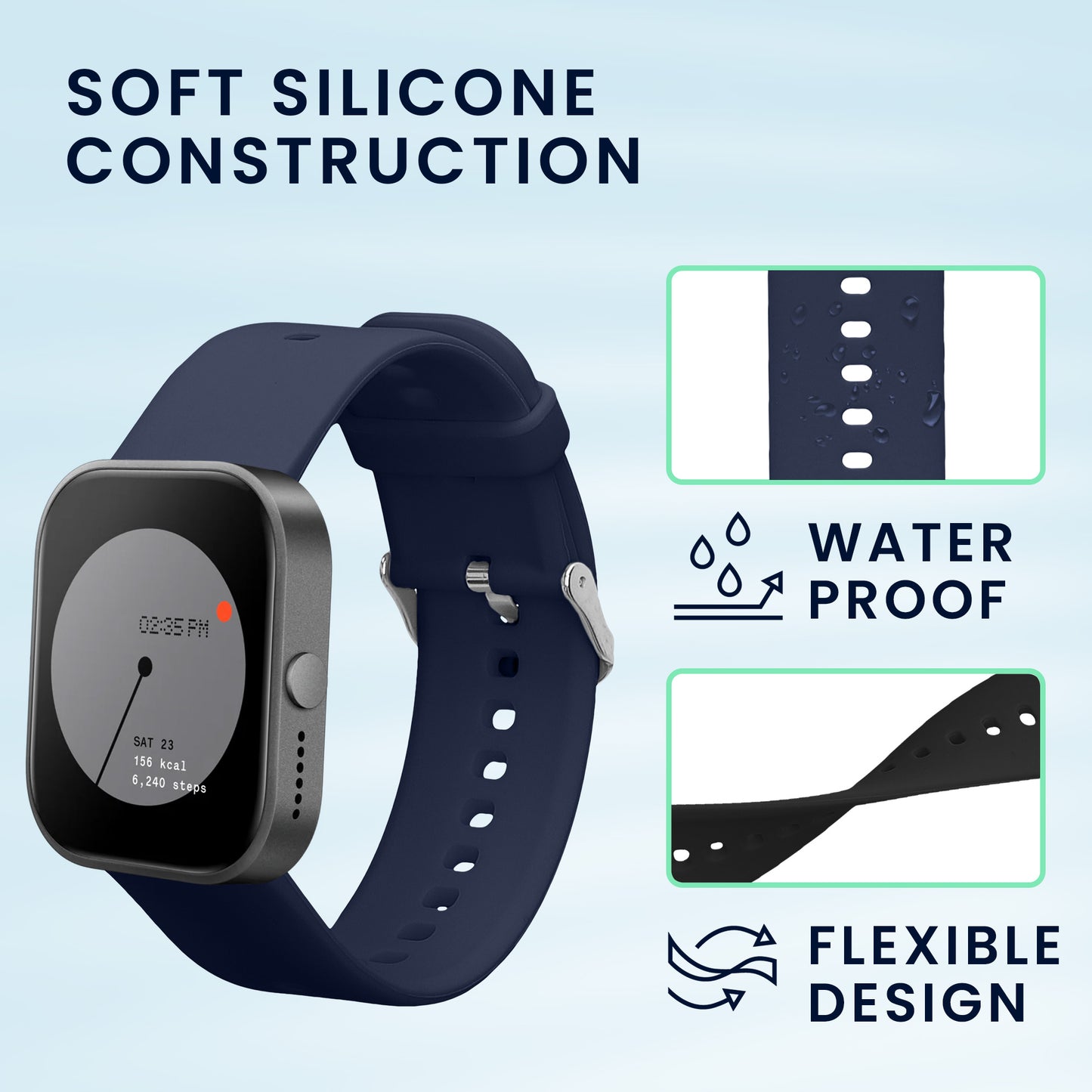 kwmobile Watch Strap for CMF Watch Pro 2 / Watch Pro 1 Bracelet Fitness Tracker Band Set Replacement Strap Smartwatch