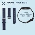 kwmobile Watch Strap for CMF Watch Pro 2 / Watch Pro 1 Bracelet Fitness Tracker Band Set Replacement Strap Smartwatch