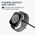 kwmobile USB Cable Charger compatible with CMF Watch Pro 2 / Watch 3 Pro Charging Cable Smart Watch Replacement Cable Fitness Tracker Charging Cable