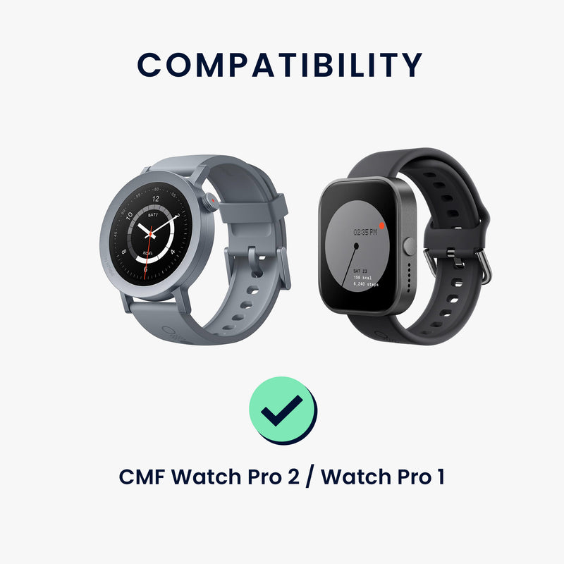 kwmobile USB Cable Charger compatible with CMF Watch Pro 2 / Watch 3 Pro Charging Cable Smart Watch Replacement Cable Fitness Tracker Charging Cable
