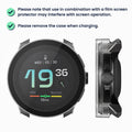 kwmobile Glass Case for Suunto Race S Protective Cover Fullbody Fitness Tracker Case Set