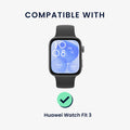 kwmobile Replacement Strap compatible with Huawei Watch Fit 3 / Fit 4 Strap