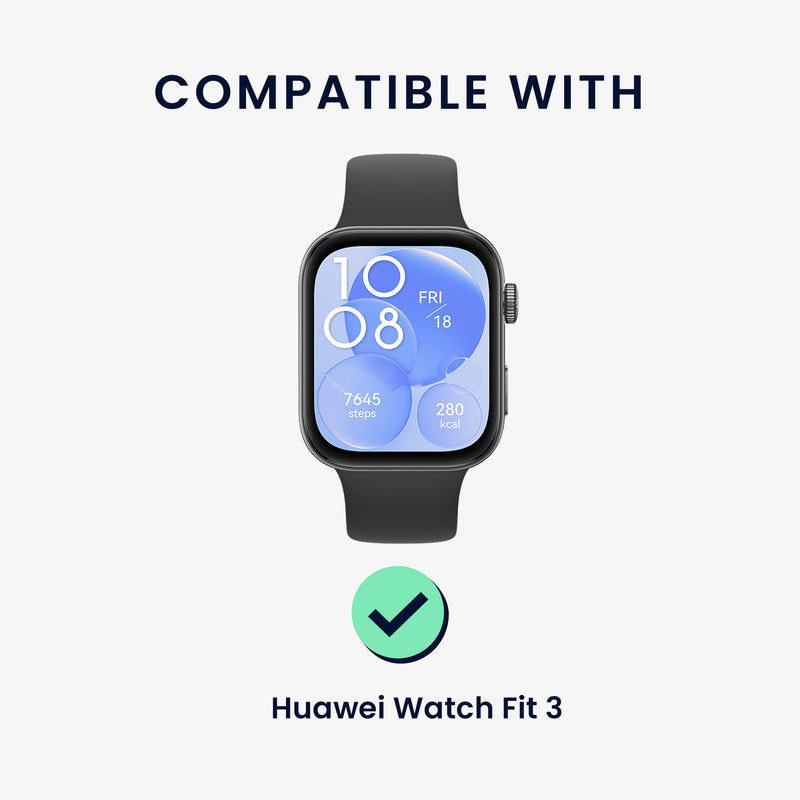 kwmobile Replacement Strap compatible with Huawei Watch Fit 3 / Fit 4 Strap