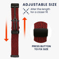 kwmobile Replacement Strap compatible with Huawei Watch Fit 3 / Fit 4 Strap