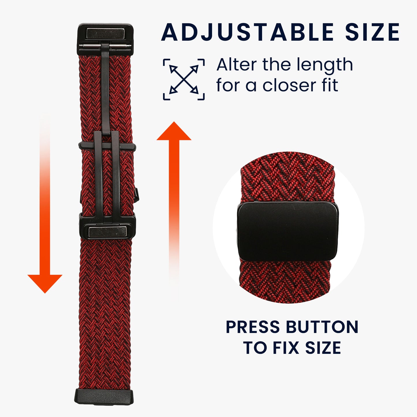 kwmobile Replacement Strap compatible with Huawei Watch Fit 3 / Fit 4 Strap