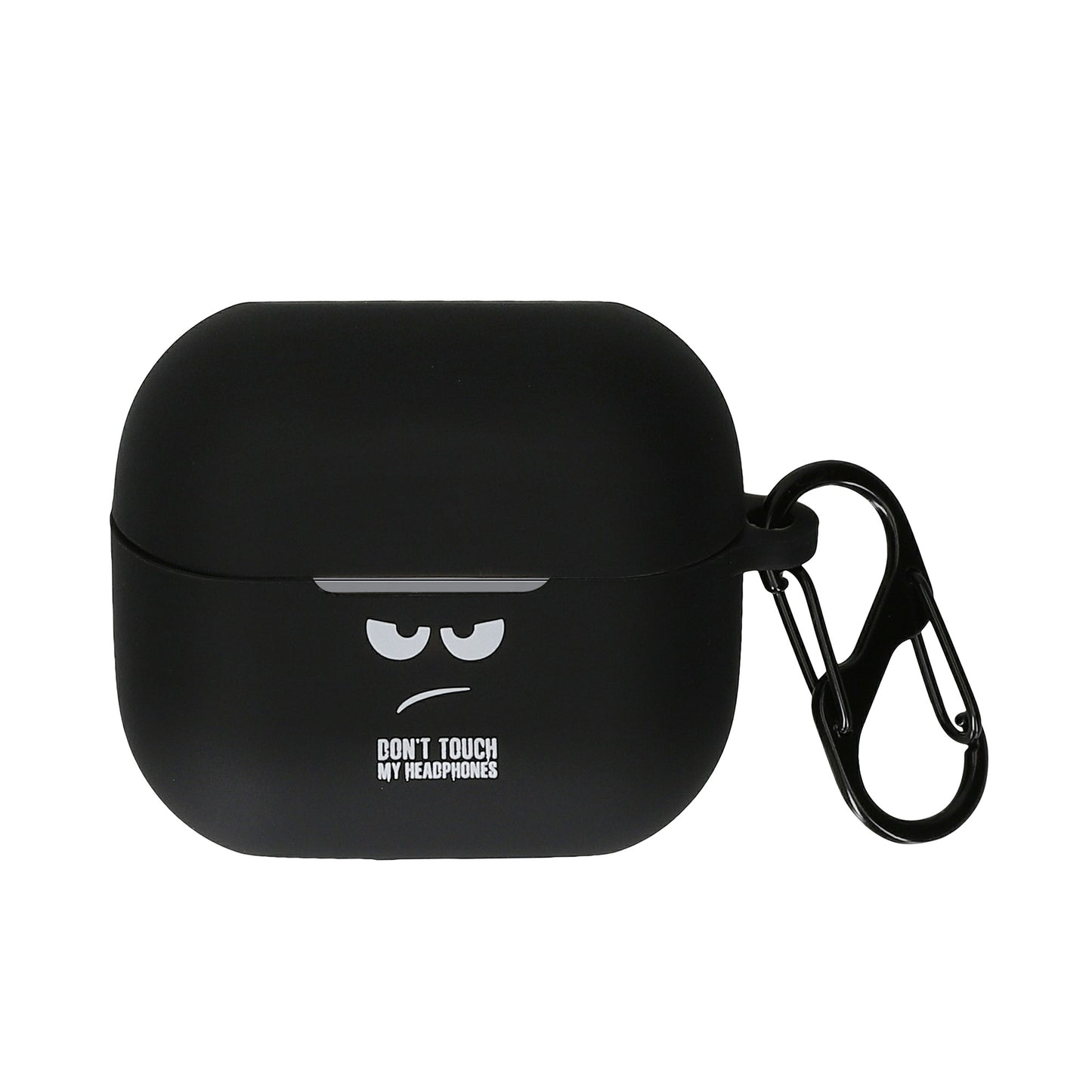 kwmobile Hülle kompatibel mit Samsung Galaxy Buds 3 / Galaxy Buds 3 Pro Hülle - Silikon Kopfhörer Schutzhülle Case Cover Weiß Schwarz Schwarz Weiß  [dsg01]