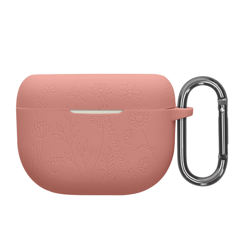 kwmobile Case for Jabra Elite 10 / E10 Cover - Headphone Protective Case with Carabiner