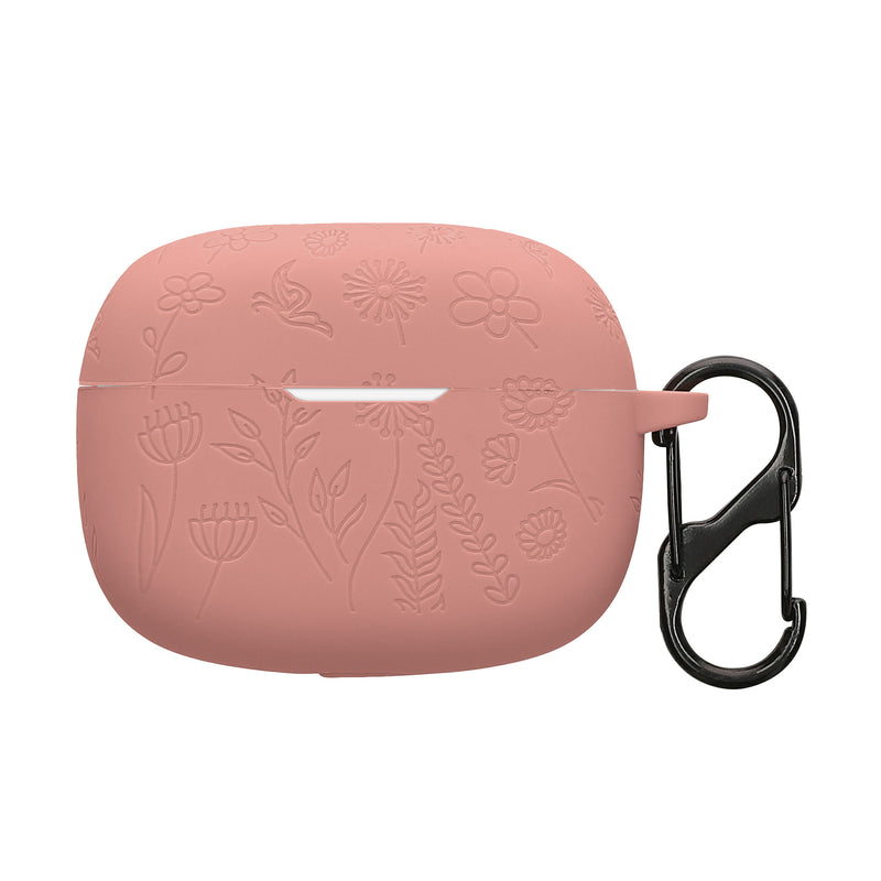 kwmobile Case for JBL Wave 200TWS - Headphone Protective Cover with Carabiner