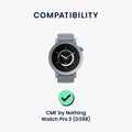 kwmobile Screen Protector compatible with CMF by Nothing Watch Pro 2 Film Protective Film for Fitness Tracker Robust Screen Protection