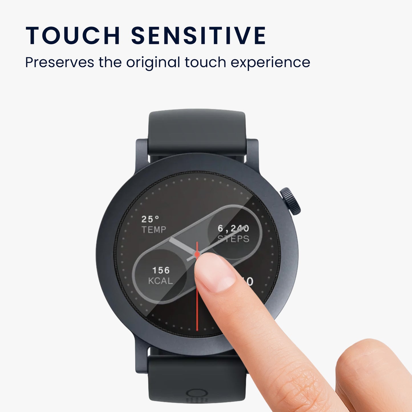 kwmobile Screen Protector compatible with CMF by Nothing Watch Pro 2 Film Protective Film for Fitness Tracker Robust Screen Protection
