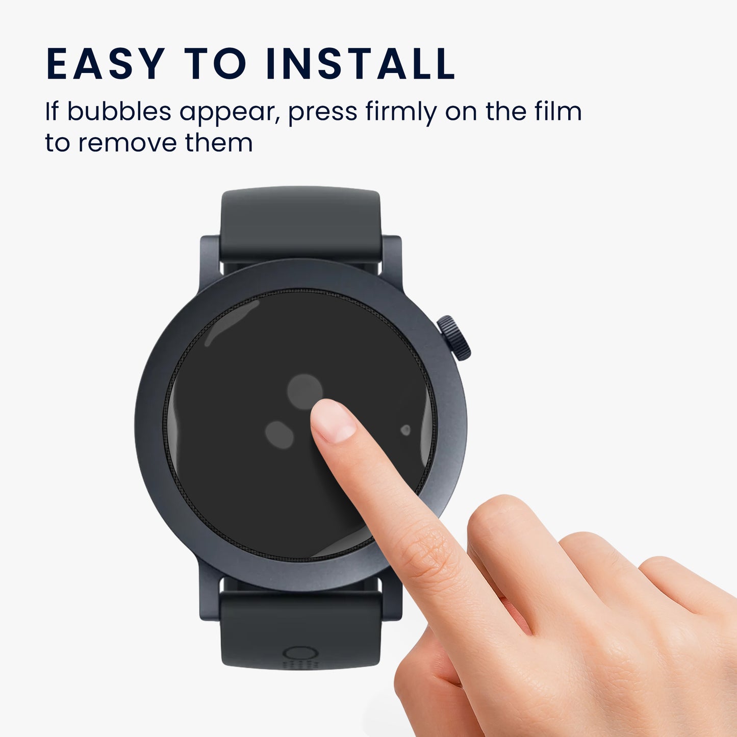 kwmobile Screen Protector compatible with CMF by Nothing Watch Pro 2 Film Protective Film for Fitness Tracker Robust Screen Protection