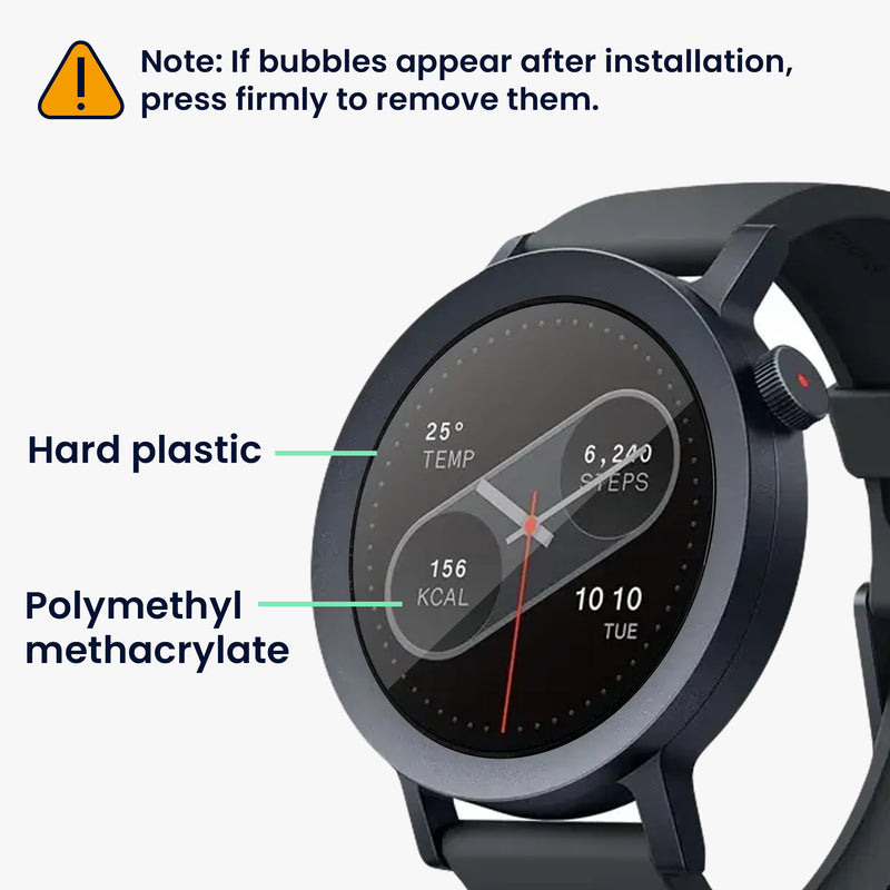 kwmobile Screen Protector compatible with CMF by Nothing Watch Pro 2 Film Protective Film for Fitness Tracker Robust Screen Protection