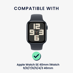 kwmobile Ersatzarmband kompatibel mit Apple Watch SE 40mm iWatch 9/8/7/6/5/4/3 40mm Armband - Sonstiges