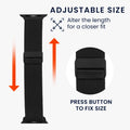 kwmobile Replacement Strap Compatible with Apple Watch SE 40mm iWatch 9/8/7/6/5/4/3 40mm Strap
