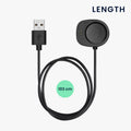 kwmobile USB Cable Charger compatible with Huami Amazfit Balance A2286 / Balance 2 A2429 / T-Rex 3 / Helio Strap Charging Cable - Smartwatch Replacement Cable - Fitness Tracker Charging Cable