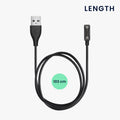 kwmobile USB Cable Charger compatible with Polar Ignite 3 / Pacer / Pacer Pro / Vantage V3 / Vantage M3 Charging Cable Smart Watch Replacement Cable Fitness Tracker Charging Cable
