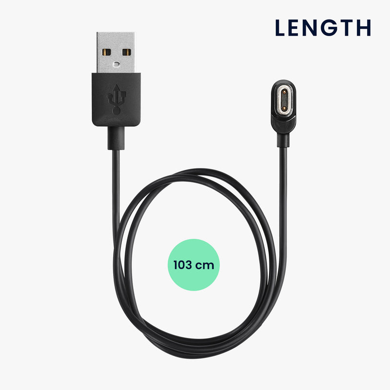 kwmobile USB Cable Charger compatible with imoo Watch Phone Z7 / Z8 / Z9 / Z10 Charging Cable Smartwatch Replacement Cable Fitness Tracker Charging Cable