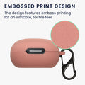 kwmobile Case for Anker Soundcore P40i Case - Headphone Protective Cover with Carabiner