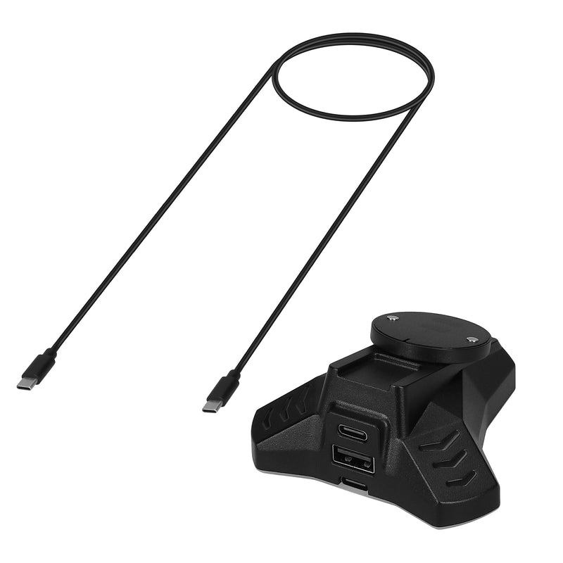 kwmobile Charging Station Compatible with Logitech G PRO X Superlight / G Pro Wireless / G903 / G703 / G403 Mouse Charging Station Wireless Mouse Charger Dock with USB Cable