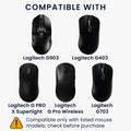 kwmobile Charging Station Compatible with Logitech G PRO X Superlight / G Pro Wireless / G903 / G703 / G403 Mouse Charging Station Wireless Mouse Charger Dock with USB Cable