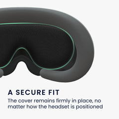 kwmobile Objektivabdeckung kompatibel mit Apple Vision Pro Schutz Cover - VR Brille Objektivschutzhülle staubdicht