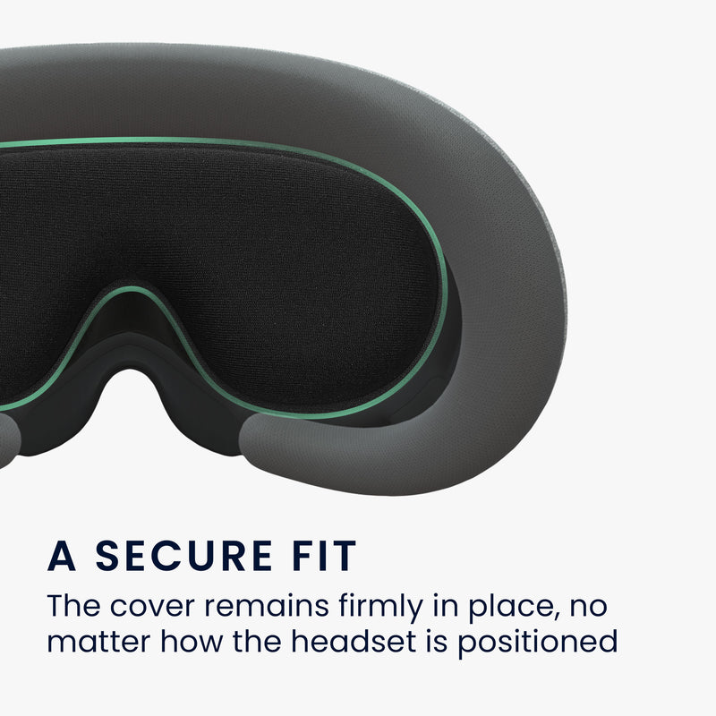 kwmobile Lens Cover compatible with Apple Vision Pro Protective Case - VR Headset Lens Protector Dustproof and Scratch-Resistant