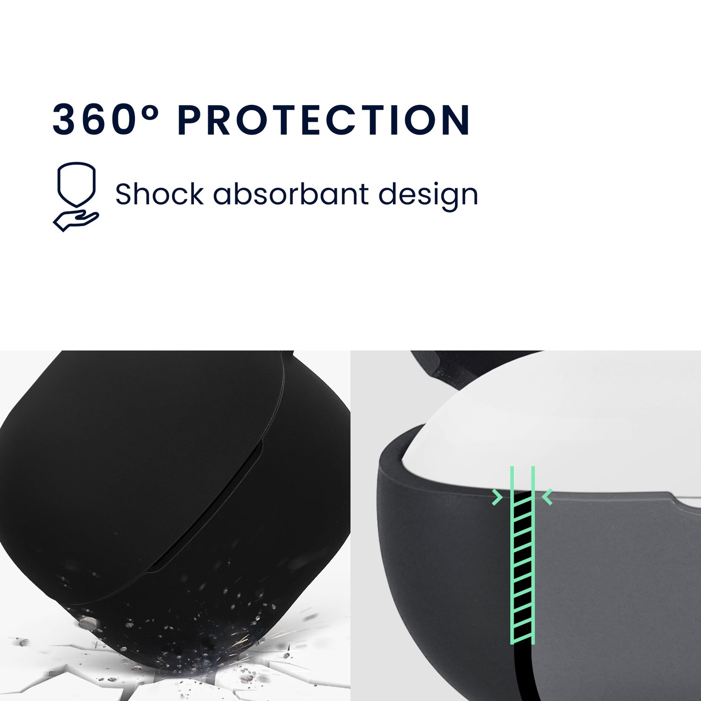 kwmobile Case Compatible with Xiaomi Redmi Buds 6 Lite Headphones