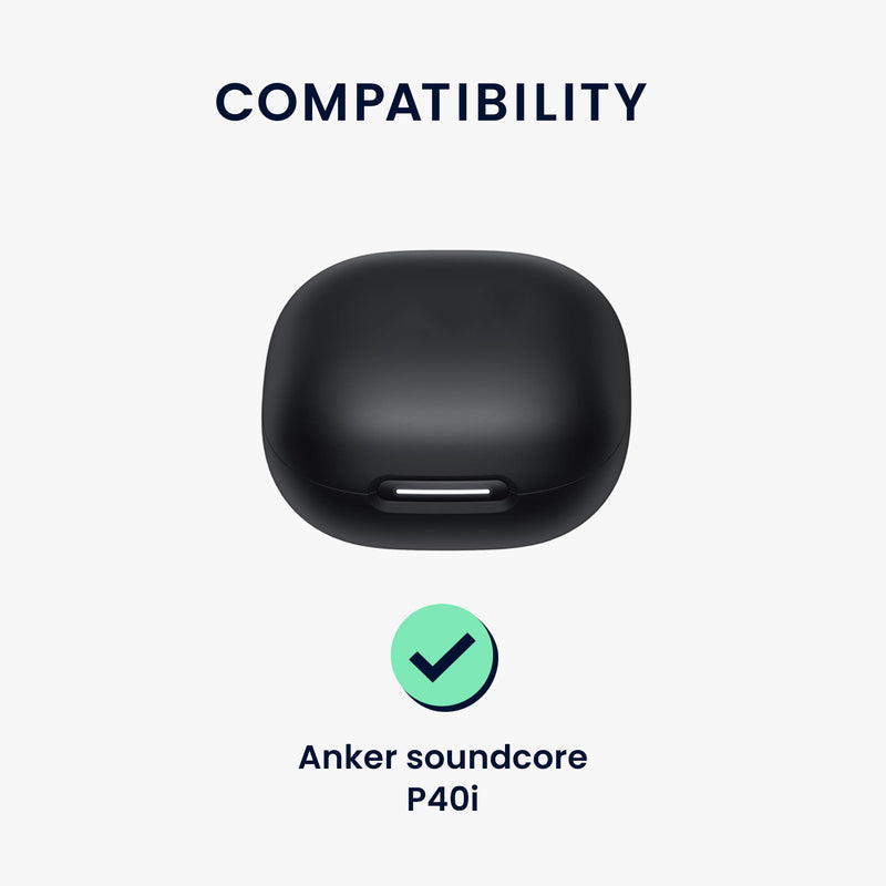 Silicone Case for Anker Soundcore P40i Don't touch my Headphones