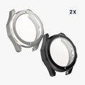 kwmobile Silicone Case for Xiaomi Watch S4 Sports Protective Cover Fullbody Display Cover Set