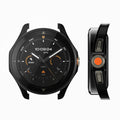 kwmobile Silicone Case for Xiaomi Watch S4 Sports Protective Cover Fullbody Display Cover Set