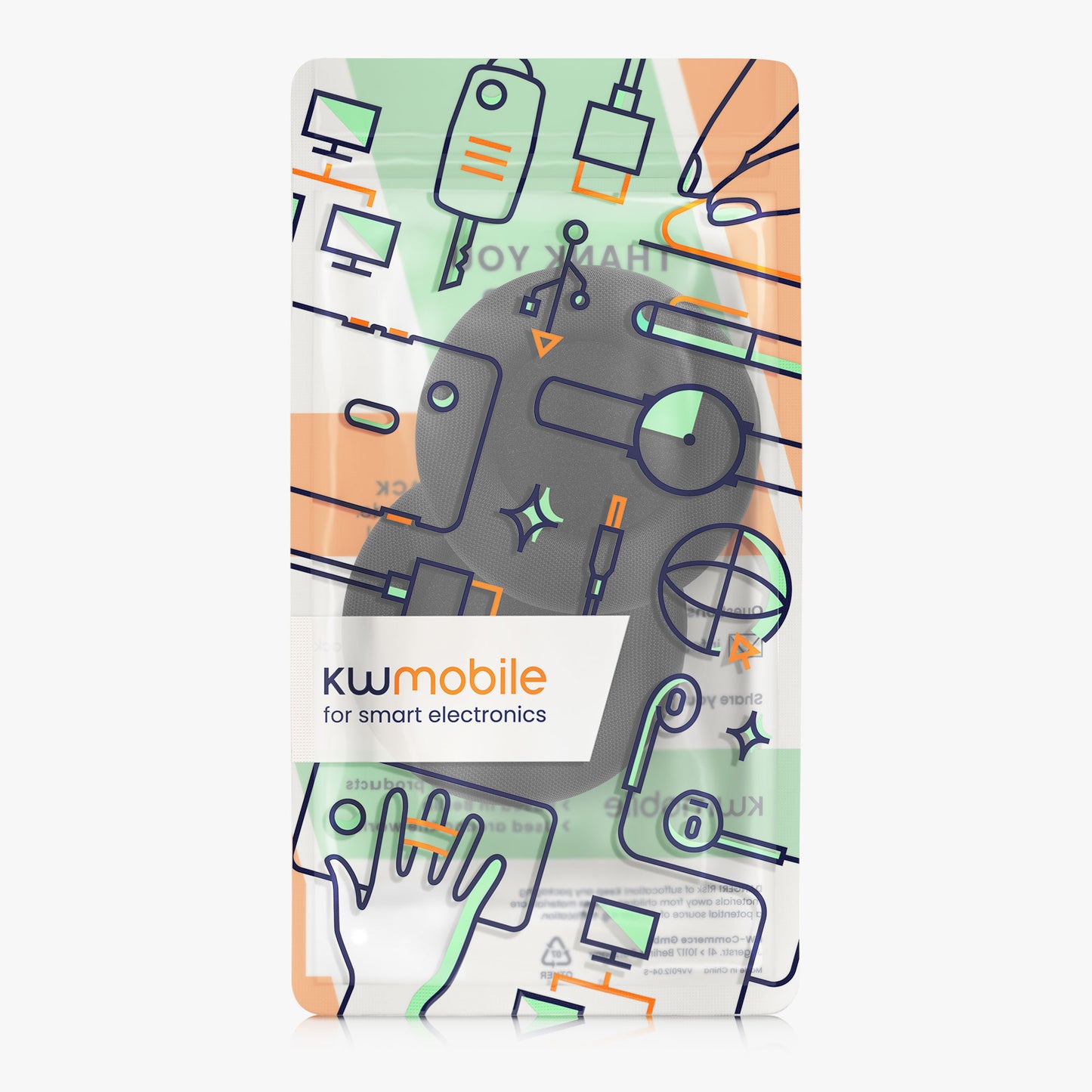 kwmobile Ear Pads for Corsair Virtuoso PRO Replacement Earpads Headphone Spare Parts Headphone Replacement Pads Over Ear Headphones
