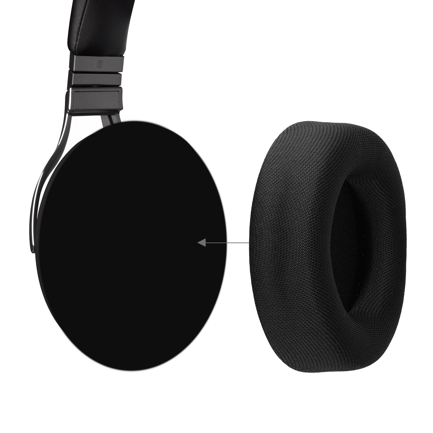 kwmobile Ear Pads for Corsair Virtuoso PRO Replacement Earpads Headphone Spare Parts Headphone Replacement Pads Over Ear Headphones