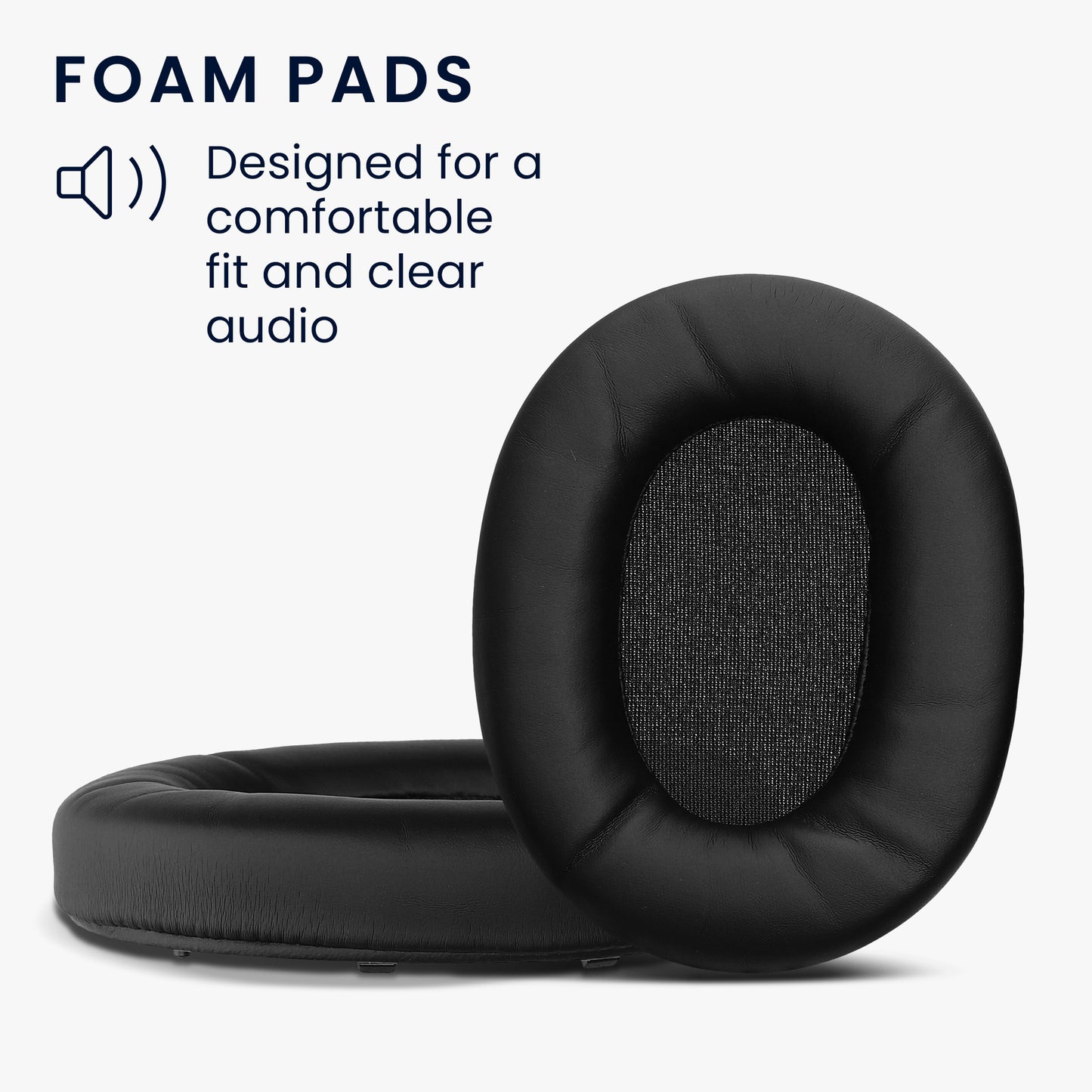 kwmobile Ear Pads for Sony INZONE H9 Headphones Spare Parts Over Ear Headphones