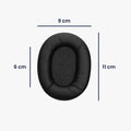 kwmobile Ear Pads for Sony INZONE H9 Headphones Spare Parts Over Ear Headphones
