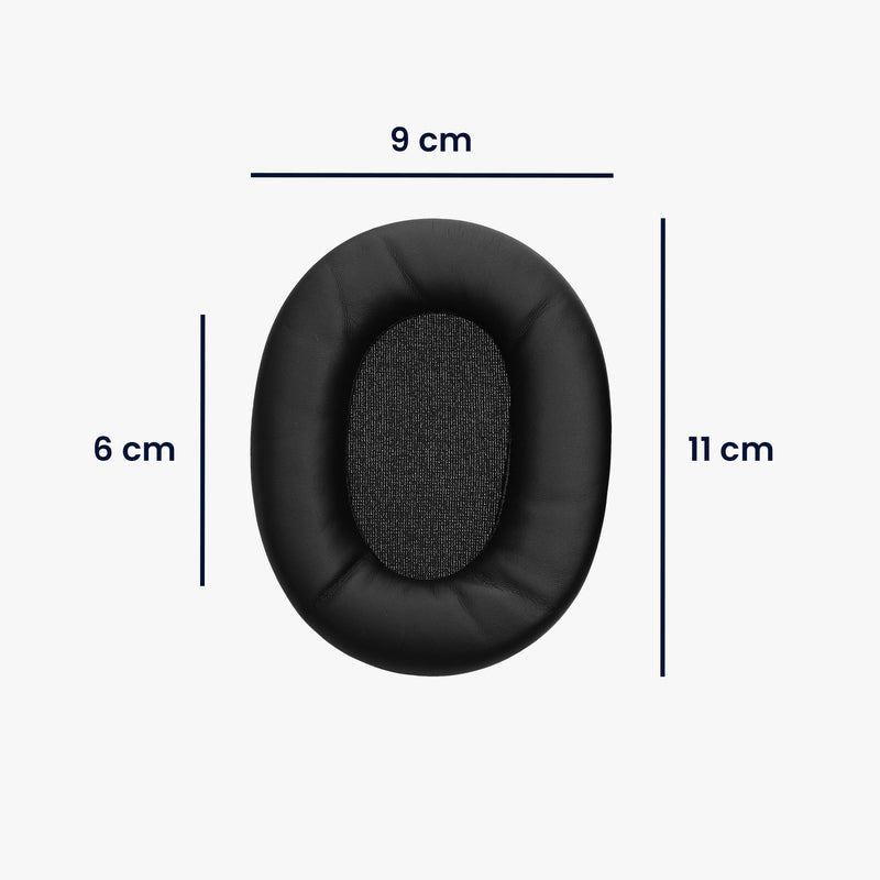 kwmobile Ear Pads for Sony INZONE H9 Headphones Spare Parts Over Ear Headphones