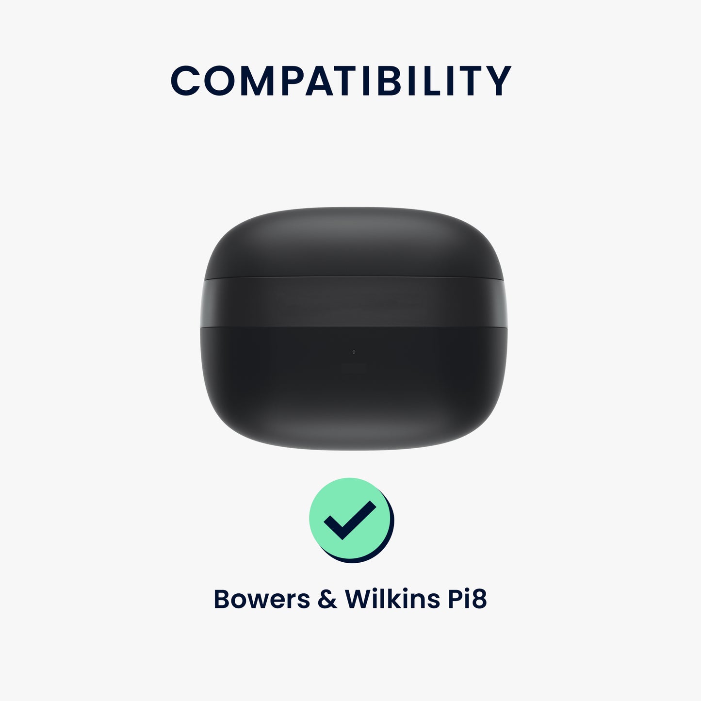 kwmobile Case Compatible with Bowers & Wilkins Pi6 / Pi8 Headphones